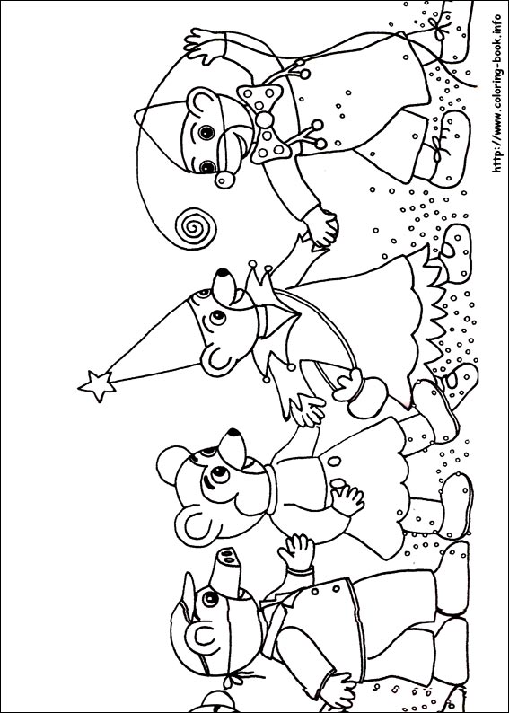 Little Brown Bear coloring picture